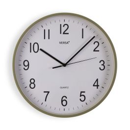 Reloj de Pared Versa Verde Plástico 40 x 40 x 5,5 cm