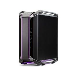 Cooler Master COSMOS C700M Torre Completa ATX Gaming PC Negro/Gris/Plata con Ventana de Vidrio Templado, Soporte 49cm GPU, 3 Ventiladores 140mm