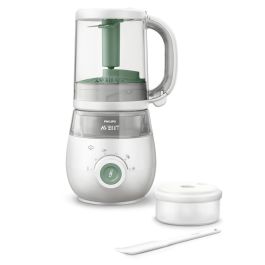 Philips Avent AVE8710103870876 Robot de cocina 4 en 1: cocina al vapor, mezcla, calienta y descongela.