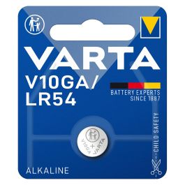 Varta Pila Botón Alcalina LR54 V10ga 1,5 V Ø11,6 x 3,0 mm Blister 1 Ud