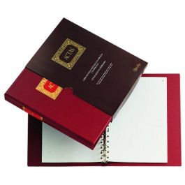 Miquelrius Libro de Actas DIN A4, 100 Hojas Movibles Foliadas, Papel 102g/m², Cubiertas Plástico Burdeos, 15 Anillas, Imprimible Precio: 21.49999995. SKU: B17DXCMENJ
