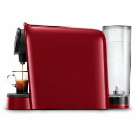 Philips LM8012 / 51 L'Or Barista Máquina Café Cápsulas Espresso Doble 19 Bar Rojo - Volúmenes Programables, Descalcificación, Reconocimiento Cápsulas, 9 Cápsulas