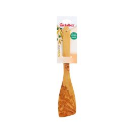 Metaltex Espátula Curvada de Madera de Olivo 30 cm
