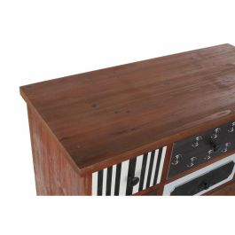 Cajonera Moderno DKD Home Decor Marron Multicolor 40 x 104 x 90 cm