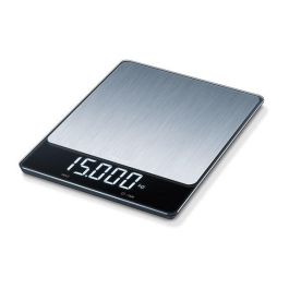 Beurer KS-34-XL Balanza de Cocina Acero Inoxidable con Función Tara y Pantalla Invisible - Hasta 148 caracteres Beurer KS-34-XL Balanza de Cocina Acero Inoxidable con Función Tara y Pantalla Invisible - Hasta 148 caracteres