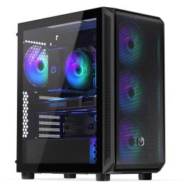 ENDORFY Arx 500 ARGB TG Black PC Gaming ATX micro ATX ITX - Caja de Ordenador con Vidrio Templado y Ventiladores ARGB Precio: 152.50000018. SKU: B1EKYVCZPJ