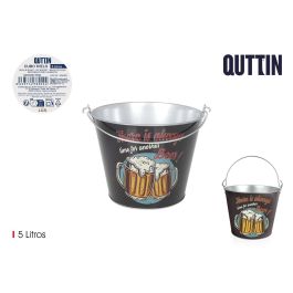 Inde - Cubo Hielo Decorativo 5 Litros, Medidas 22.5 x 18.5 cm, Modelo Lua Quttin (8 Unidades) Precio: 49.126. SKU: B1F2F66V7A