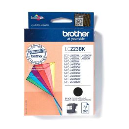 Brother LC-223BK Tinta Negra Original para Impresora, 550 Páginas, Compatible con MFC-J4620DW, DCP-J562DW, DCP-J4120DW Precio: 46.69000017. SKU: S8402002