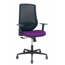 Silla Piqueras Y Crespo Mardos Brazos Regulables Ergonomica Mecanismo Basculante Respaldo Malla Negra Asiento Tapizado Bali Morado Precio: 243.68999974. SKU: B12GX5WK34