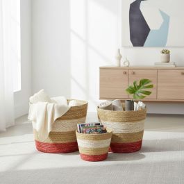 Inde Cesta Cónica Seagrass 26 cm Privilege Almacenamiento