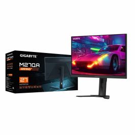 Gigabyte M27QA Monitor Gaming 27" QHD 2560x1440 SS-IPS, 180Hz, HDR400, FreeSync Premium, 0.5ms, 95% DCI-P3, Negro - 9DM27QA-00-1ABEK