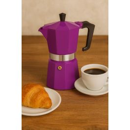Cafetera italiana - PEZZETTI - ITALEXPRESS - Aluminio - 6 tazas - Lila Precio: 43.32768. SKU: B1FL69S7AS