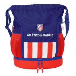 Safta Saco Mochila Oficial Atlético de Madrid, Ideal para Niños, con Dimensiones de 35x40x1 cm, Recomendado a partir de 3 Años