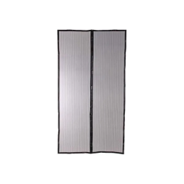 Cortina Mosquitera Magnética H230 cm x L100 cm Poliéster Negro