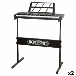 Piano Electrónico Bontempi 68 x 88 x 38 cm (2 Unidades) Piano Electrónico Bontempi 68 x 88 x 38 cm (2 Unidades) Precio: 134.98999943. SKU: B14HPFJ6NJ