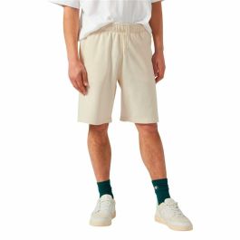 Pantalones Cortos de Hombre Champion Long Blanco Natural