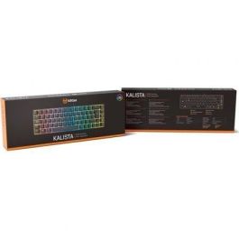 Krom NXKROMKALISTASP Teclado Gaming Kalista de Membrana, Diseño 62% Mini, RGB Rainbow, N-19 Anti-ghosting, 68 Teclas, Modo Juego, USB Krom NXKROMKALISTASP Teclado Gaming Kalista de Membrana, Diseño 62% Mini, RGB Rainbow, N-19 Anti-ghosting, 68 Teclas, Modo Juego, USB