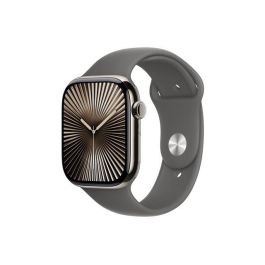 Apple Watch Series 10 GPS + Cellular 46mm Titanio Natural Smartwatch con ECG, SpO2, Detección Caídas y Deportes