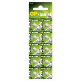 GP 192-C10 Batería de Botón Alcalina 1.5V LR41, Blíster de 10 Pilas para Calculadoras, Juguetes, Mandos y E-books Precio: 2.78999985. SKU: B17K87ZYHB