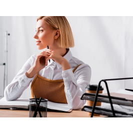 Q-connect Cubilete portalápices Negro Metal Rejilla Redondo Diámetro 86 mm Alto 105 mm