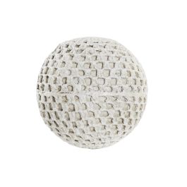 DKD Home Decor Bola Decoración Moderna Resina Colección Isara Blanca Beige con Arcos 10x10x10 cm Pack de 4 Unidades Precio: 12.20406. SKU: B1F7CNXYVB