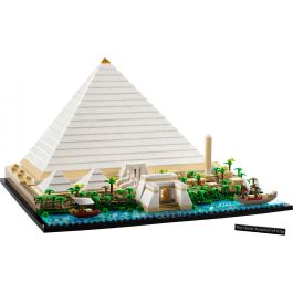 LEGO Architecture Gran Pirámide de Guiza 21058 Juego de Construcción LEGO 1476 Piezas Multicolor Plástico para Niños y Adultos