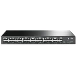 TP-Link TL-SG1048 Switch No administrado de 48 Puertos Gigabit Ethernet (10/100/1000), Montaje en Rack 1U, Negro, 96 Gbit/s Precio: 298.50000015. SKU: S0202024