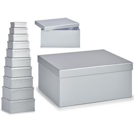 Set 10 Cajas de Cartón Plata Pincello 37.5x29x16.5 cm (2 Unidades) Precio: 50.88999971. SKU: B137TZHC9D