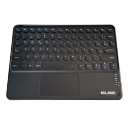 Teclado Bluetooth Slim Con Touchpad Negro ELBE TE-103-BT Precio: 19.94999963. SKU: B1GJQ38ZLQ
