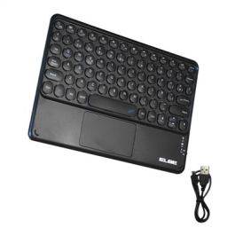 Teclado Bluetooth Slim Con Touchpad Negro ELBE TE-103-BT