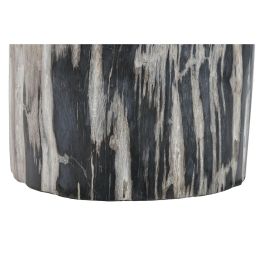 DKD Home Decor Mesita Auxiliar Balines Negro Blanco 26 x 45 x 30 cm