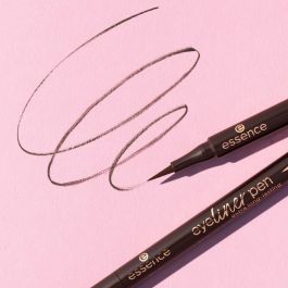 Essence #020 Eyeliner Pen Extra Long-Lasting, Delineador Líquido Preciso para Ojos, Negro Intenso, 1,10 ml