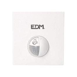 Edm Aplique LED Exterior con Sensor de Movimiento 10W 1686 lm 6400K IP54 6.6x18.8x25cm Luz Fría