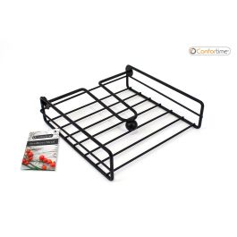 Confortime Servilletero Metal Negro 19 cm ancho x 5 cm alto x 19 cm largo (12 Unidades) Precio: 24.50000014. SKU: B1EXPCXLCL