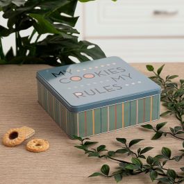 Caja Acero Carbono Energy Quid 20x20x7 cm