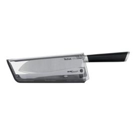 TEFAL Cuchillo de cocina Ever Sharp Santoku 16,5 cm, Afilador integrado, Tecnología segura, Acero inoxidable alemán K2579024 Precio: 44.164999624900005. SKU: B1CF5XBR6D