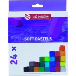 Talens Art Creation Set de Pasteles Suaves Surtidos, Estuche con 24 Unidades. Paleta Básica de Colores para Dibujo Artístico y Estudio Precio: 6.50000021. SKU: B1886CESVF