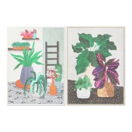 Cuadro Scandi DKD Home Decor Verde Multicolor 2.7 x 72 x 52 cm (2 Unidades) Precio: 29.46108. SKU: S3013689