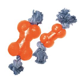 Gloria Hueso Masticable TPR con Cuerda para Perros, Resistente y con Agujero para Snacks, Talla S, 9 cm Naranja Precio: 5.50000055. SKU: S6101416
