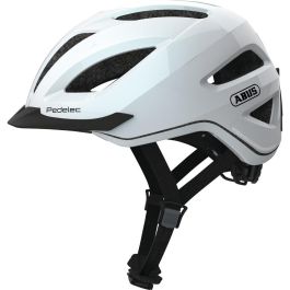 ABUS Pedelec 1.1 Casco Abierto de Ciclismo Unisex, Iluminación LED, Blanco Perla, Talla L (56-62cm) Precio: 142.88999989. SKU: B1EBAHP2RJ
