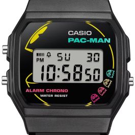 Reloj Unisex Casio F-91 - PACMAN Series Limited Edition Negro (Ø 35 mm)