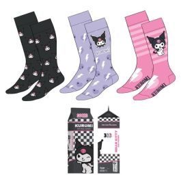 Cerdá Pack de 3 Calcetines Hello Kitty Kuromi Multicolor Talla 36-43 Precio: 15.20728. SKU: B16RN8YHMS