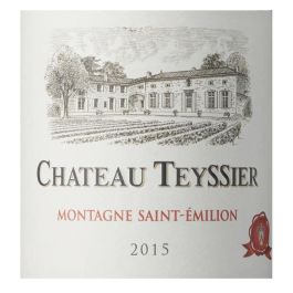 Château Teyssier 2015 Montagne Saint-Emilion - Vino tinto de Burdeos