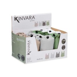 Kinvara Bolsa Plegable de Poliéster Surtido de Colores 7.5x16x2 cm - Medida Abierta 59x44 cm (48 Unidades)