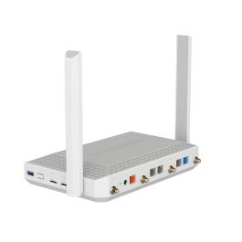 Router Keenetic KN-4110-01-EU Blanco Gris USB 2.0 Ethernet LAN Wi-Fi 6 GHz