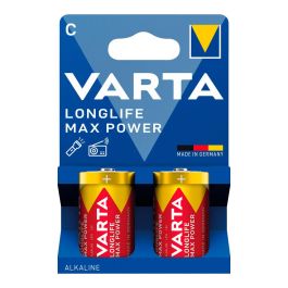 Varta Pila Alcalina Longlife Max Power C LR14 (Blíster Cartón 2 Unidades) Ø26,2 x 50 mm Precio: 3.58999982. SKU: B15SCJF8TM