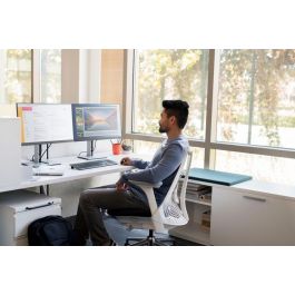 HP E24d G4 Monitor Docking USB-C FHD con Conectividad Sencilla, Puerto RJ-45 y Gestión Remota para Equipos HP