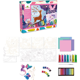 Sycomore SYC3517130011006 Set Multiactividad XXL Artissimo Acuarelas Pasteles Acrílicos A Partir De 7 Años