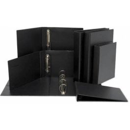 Carpeta De Anillas Grafoplas Pvc Oficina Fº 2 An.Mixtas 25Mm Negro 6 unidades Precio: 48.850362. SKU: B15BX866HR