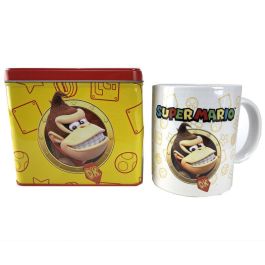 Nintendo Hucha y Taza Donkey Kong Super Mario Bros. Cerámica y Metal